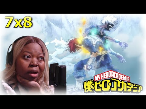 Shoto DEFEATS Toya in My Hero Academia Season 7 Episode 8 REACTION!