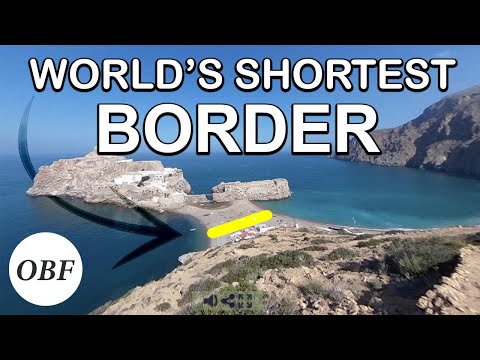 Why The World's Shortest Border Is So Strange