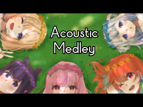 Hololive English - Myth - Acoustic Guitar Medley