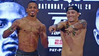 Felix Verdejo vs. Bryan Vasquez  WEIGH IN & FINAL FACE OFF | Top Rank Boxing