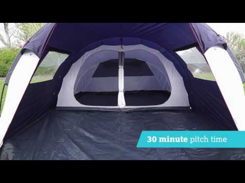 Halfords 6 Person Family Tunnel Tent | Halfords UK