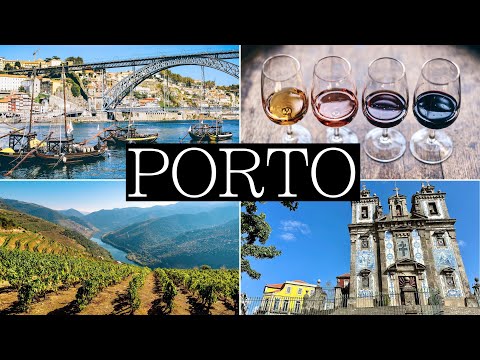 4 Days in Beautiful PORTO, Portugal, Douro Valley Wine Tasting | Travel Vlog Itinerary Guide