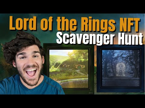 Lord of the Rings NFT Scavenger Hunt [Trying to Find Hidden AR Models]