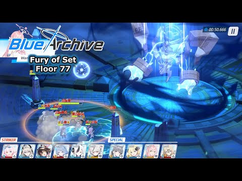 Blue Archive Global - Fury of Set Floor 77 (Season 1)