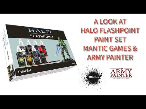 A look at Halo Flashpoint Paint Set.