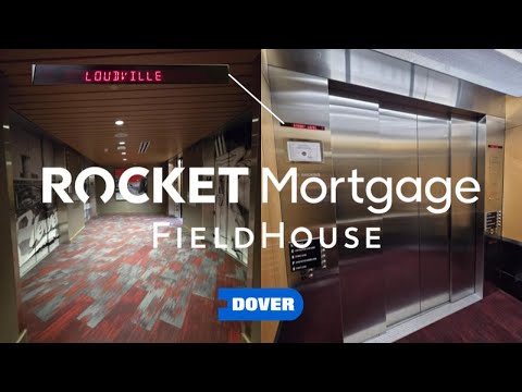 Awesome & Rare Dover Traflomatic IV elevators - Rocket Mortgage FieldHouse (NW Bank) - Cleveland OH