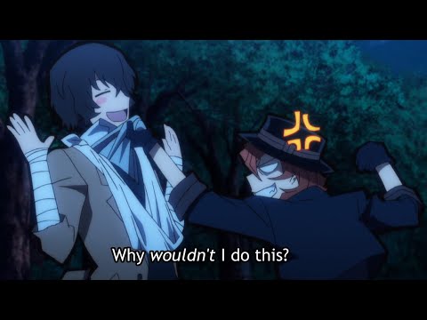 (REUPLOAD) Dazai x Chuuya moments #3 S2 Ep 9 - Double black | Soukoku