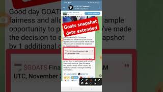 #Goats snapshot date changed# watch full vedio# subscribe my channel#