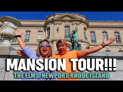 Mansion Tour | Elms Mansion Newport, Rhode Island | Travel Vlog