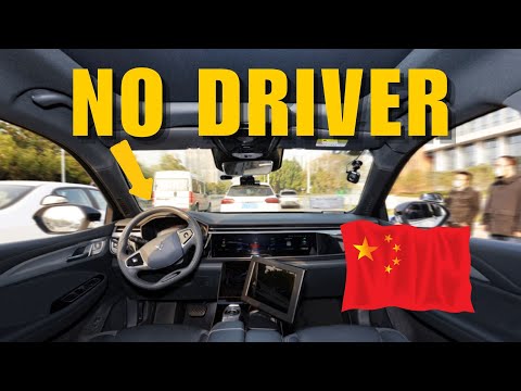 POV Driverless RoboTaxi in China! TESLA FSD biggest rival!!