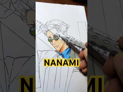 Nanami  Anime drawing #anime #animedrawing #art #animeart #nanami #jjk #gojo