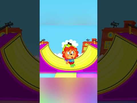 LionET | Unsafe roller skating | Cartoon for Kids