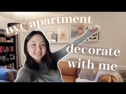 Decorate and Clean With Me | Living Room in My NYC Apartment