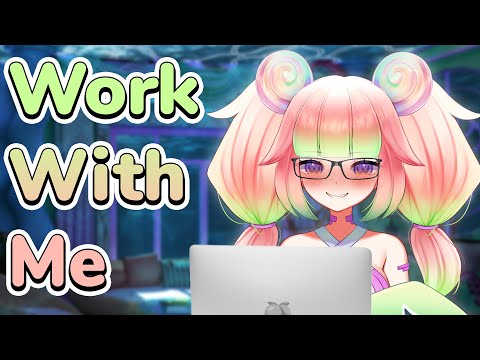 【Show N Tell Webcam】I'm pretending to work... 🦑🛐【VAllure】