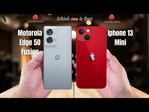 Motorola Edge 50 Fusion vs Iphone 13 Mini  Full comparison ⚡Which one is Best