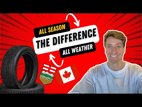 All Weather v All Season Tires In Alberta - THE BIGGEST Tire Confusion Explained!