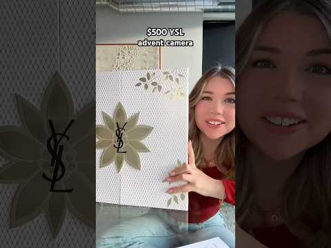 opening the $500 YSL advent calendar!✨