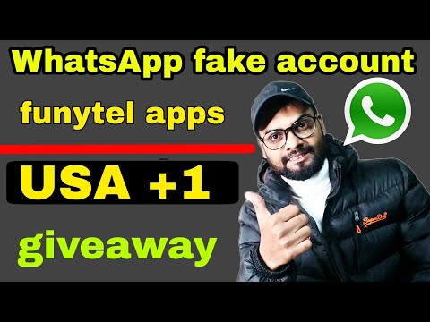 WhatsApp fake account kaise banate hain | how to create WhatsApp fake account | giveaway