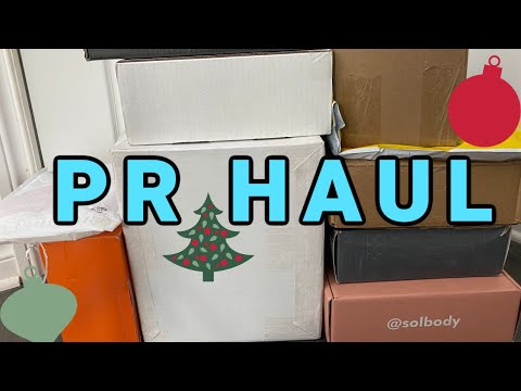 Pr Unboxing Lots Of NEW Holiday Sets