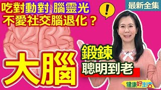 健康好生活  20241225  鍛鍊「大腦」聰明到老！「吃對動對」腦靈光！