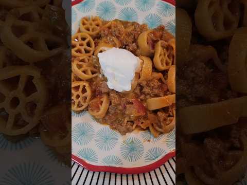 One Pot Taco Pasta- Ready in 30 Minutes! #30minutemeal #whatsfordinner #taconight