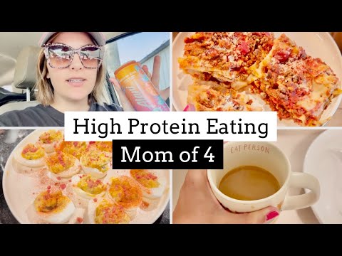 WHAT I EAT IN A DAY - HEALTHY MEAL IDEAS FOR MOMS TRYING TO LOSE WEIGHT! POSTPARTUM WHAT I EAT