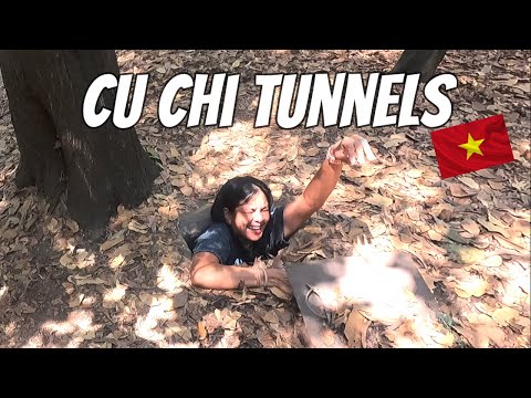 Inside the CU CHI TUNNELS - Ho Chi Minh City (Day 2)