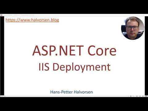 ASP.NET Core - Web Server IIS Deployment