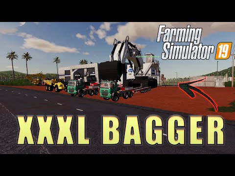 FS19 XXXXL Giant Excavator MULTIPLAYER | Timelapse | Farming Ecke | Felsbrunn