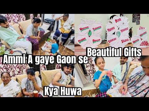 Ammi A Gaye Gaon Se🤗| Bacho K Liye Beautiful Gifts 🎁 🛍️| Sonam Ko kya Huwa😂