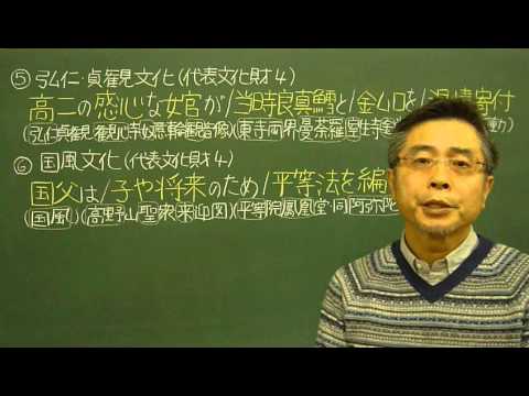 語呂合わせ日本史〈ゴロテマ〉7(古代6/弘仁貞観国風文化)改