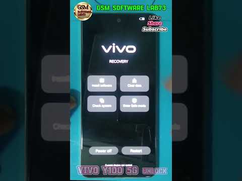 How To Unlock Vivo Y100  | gsmsoftwarelab73