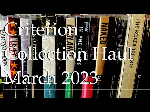 Criterion Collection Flash Sale Unboxing and Haul / March 2023