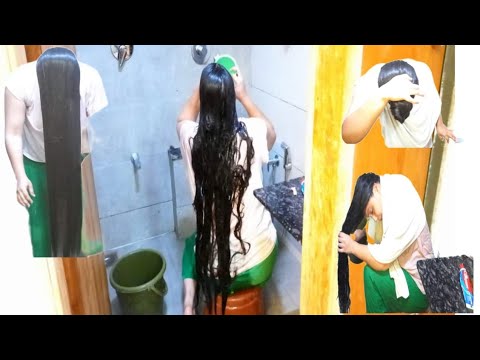 How did u like this model's hair wash || new model ||@nainaparmar5544