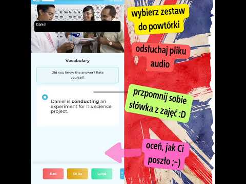 Angielski utrwalanie materiału z aplikacją Expemo🇬🇧