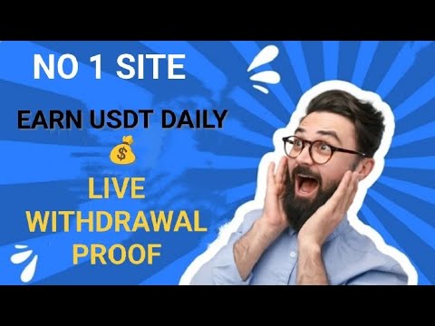 new Usdt investment site 🤑 live withdrawal proof 💰 make money online 👑 make extra income 💰