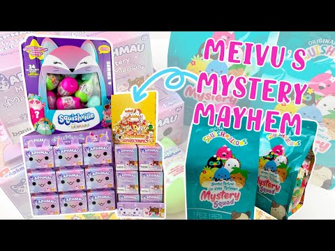 LET'S OPEN 10 BLIND BOXES! NEW Tokidoki Unicornos, Squishmallows, Squishville, Aphmau | MMM