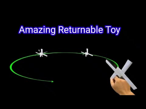 How To Make Paper Boomerang Toy