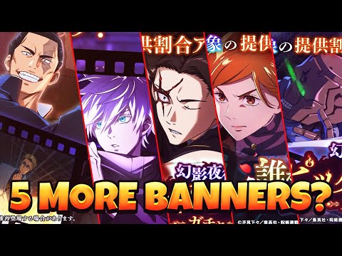 Uhh... There's *5 MORE BANNERS* COMING OUT IN DECEMBER? | JJK: Phantom Parade!