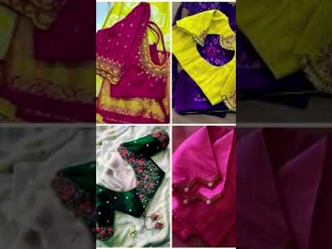 latest maggam hand and back neck design 2024 #music #latestblousedesigs2024 #shortvideo #shorts