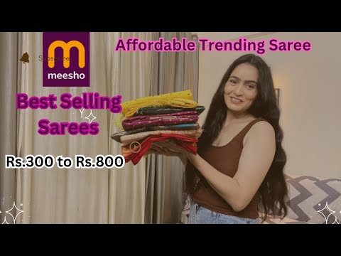 Meesho Latest Sarees Haul❤️🥰