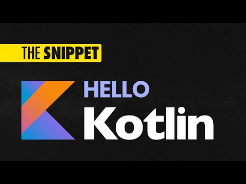 Kotlin First Impressions