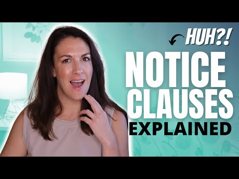 Did you NOTICE this? Notice Clause in Contracts for Small Businesses