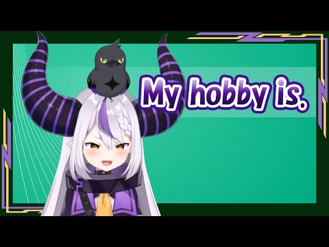 Laplus' hobby is Earth.[ENG SUB/hololive]