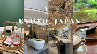 cafe hopping in kyoto 🇯🇵 | cloud dessert, cute donuts, japanese vibe interior - ep. 5  [ENG/中文]