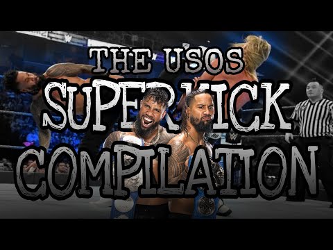 The Usos - Superkick Compilation