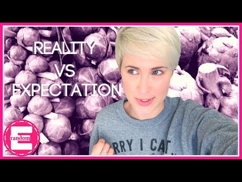 Goal: Eating and Exercise Challenge for April Reality vs  Expectation