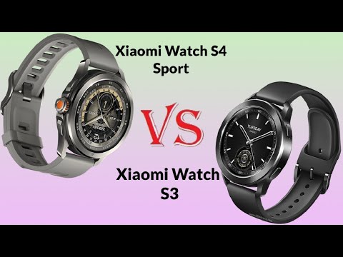 Xiaomi Watch S4 Sport vs Xiaomi Watch S3