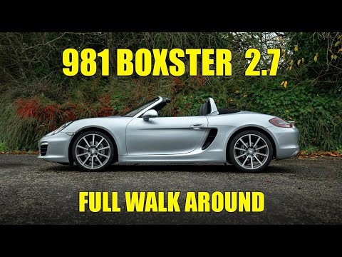 Porsche 981 Boxster 2.7 PDK - Full Walk Around Video