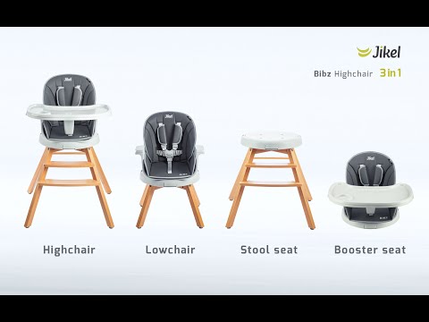 Jikel - Bibz Highchair - Installation Video